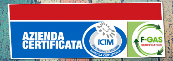 azienda certificata icim f-gas gonzaga clima